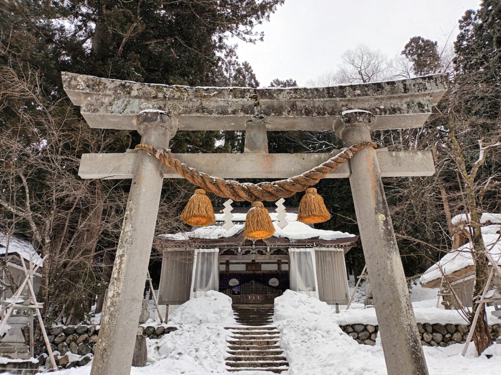 Shrine at Shirakawago
