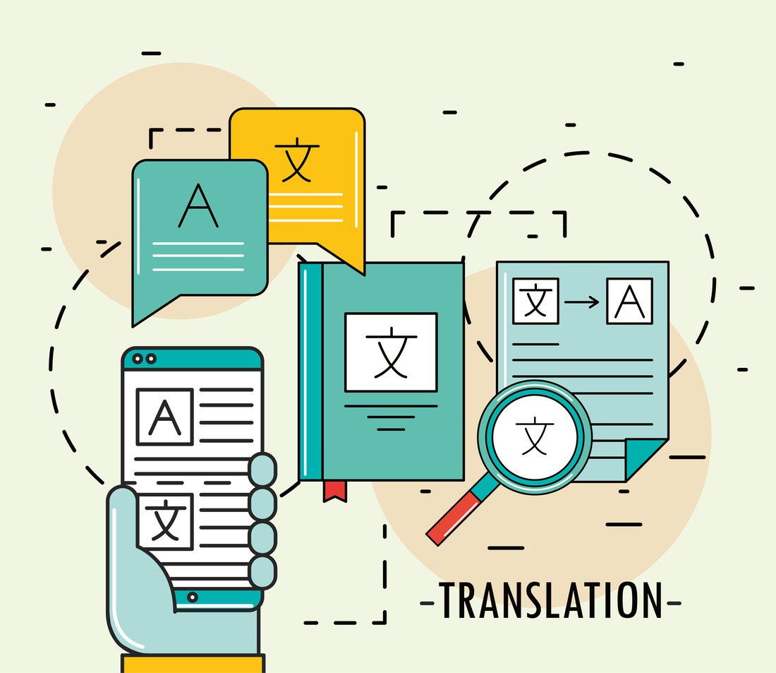 翻訳(Translation)のイラスト