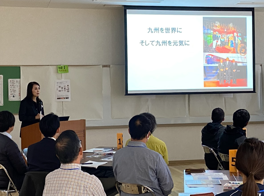 小川次長のセミナーの会場の様子（阿蘇）