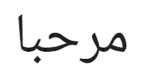 アラビア語対応しているフォントの場合